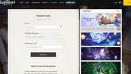 Here's how to redeem the above codes on the official website of HoYoverse (Image via HoYoverse)